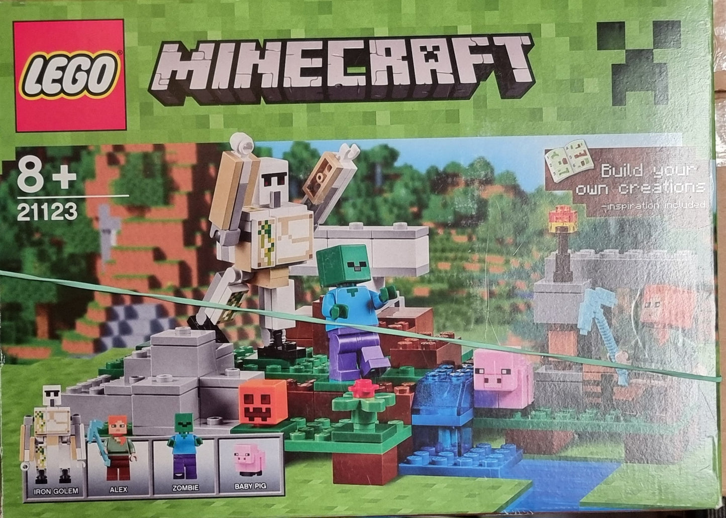 LEGO® Minecraft 21123 Der Eisengolem gebraucht