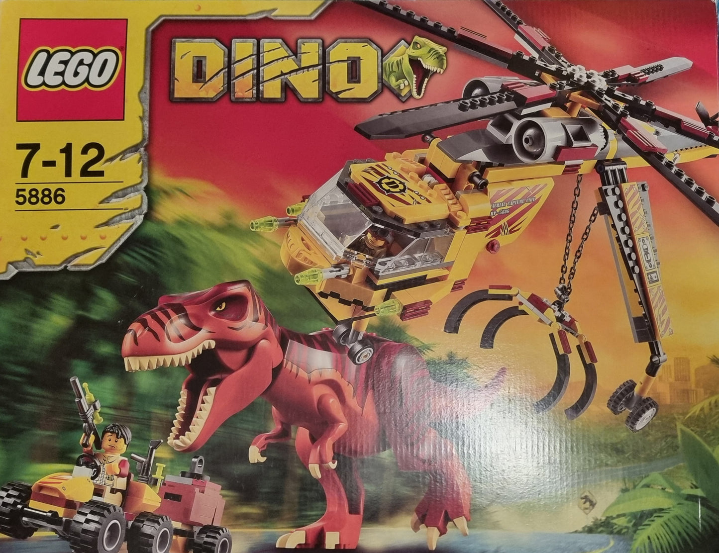 LEGO® Dino 5886 T-Rex Transport-Helikopter gebraucht