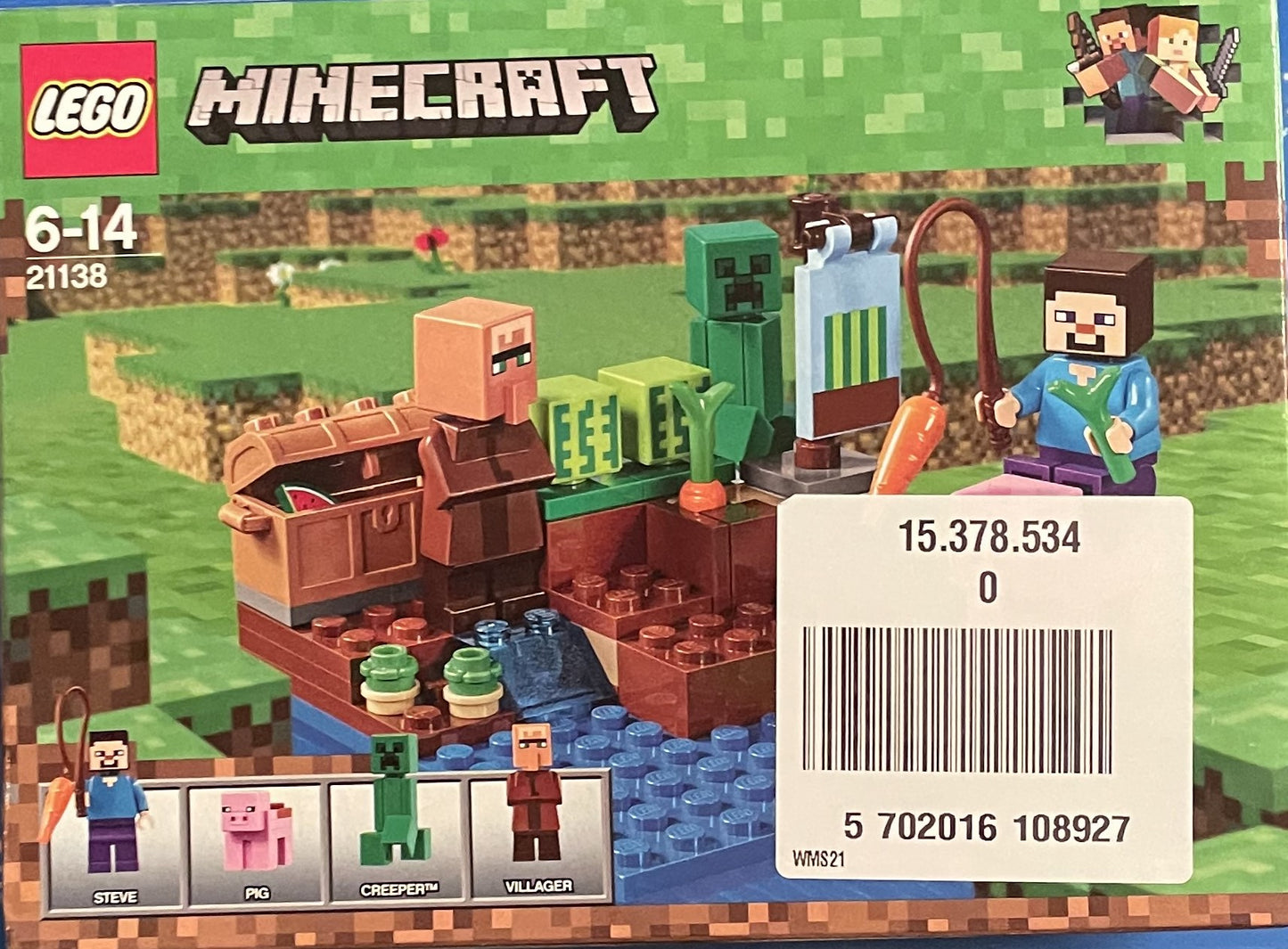 LEGO® Minecraft 21138 Melonenplantage