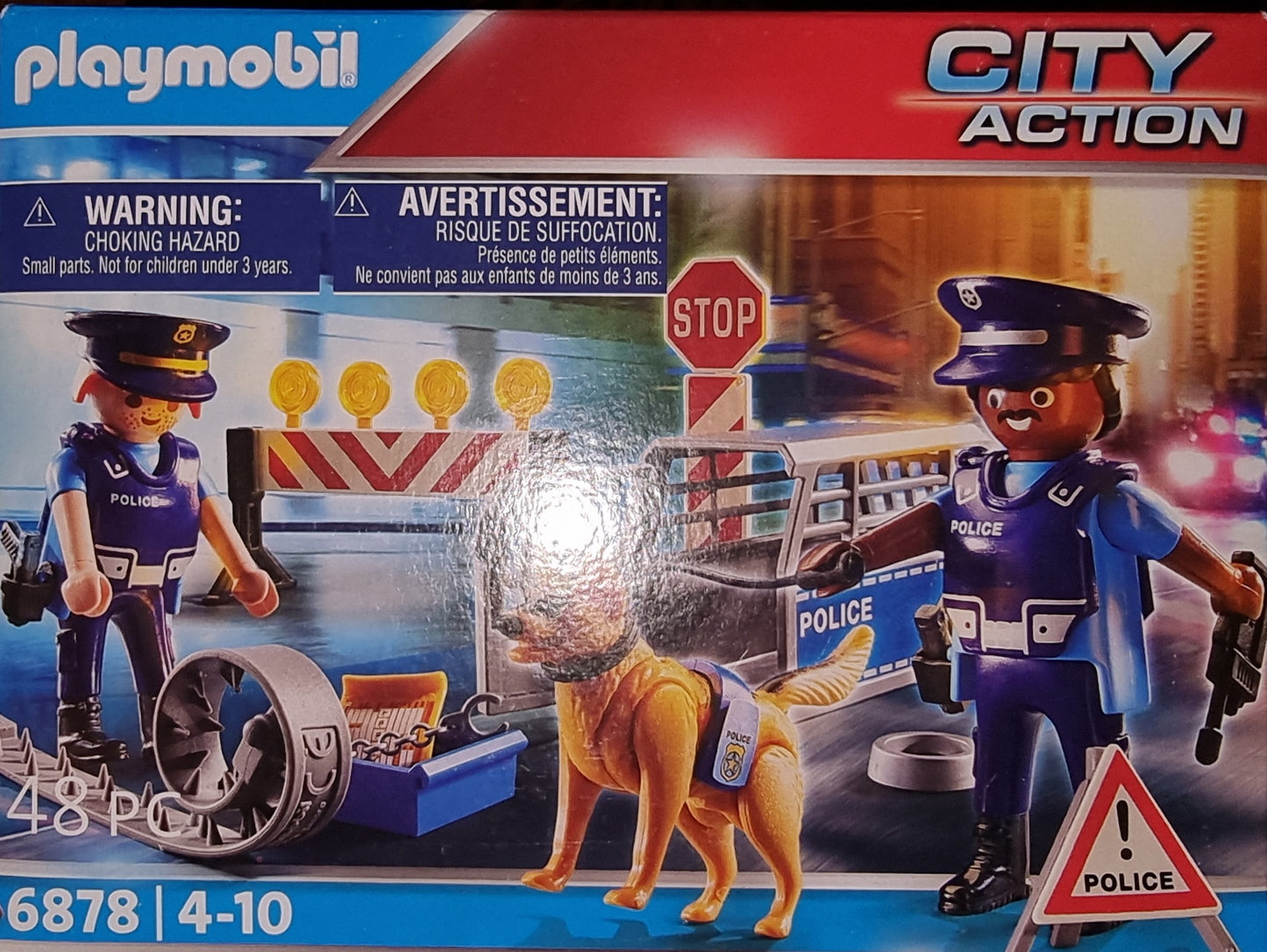 PLAYMOBIL® City Action 6878 Polizei-Straßensperre