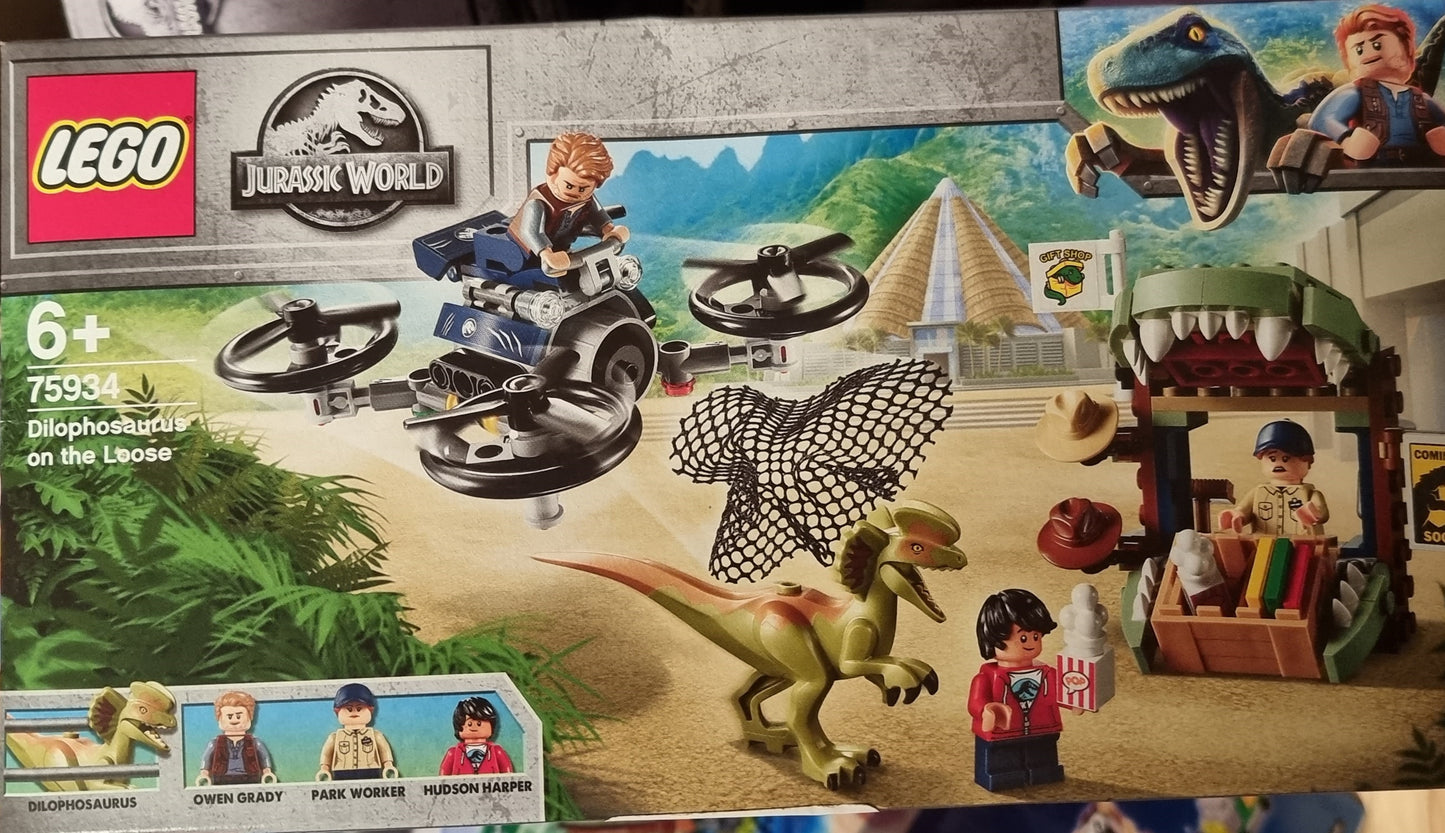 LEGO® Jurassic World 75934 Dilophosaurus auf der Flucht