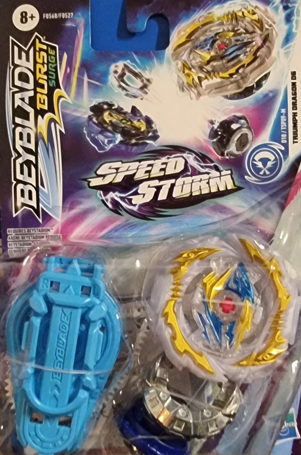 BEYBLADE F0568 Burst Surge Speedstorm Starter Pack TRIUMPH DRAGON D6