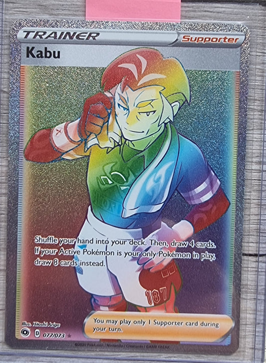 Pokemon Karte Kabu Weg des Champs Englisch