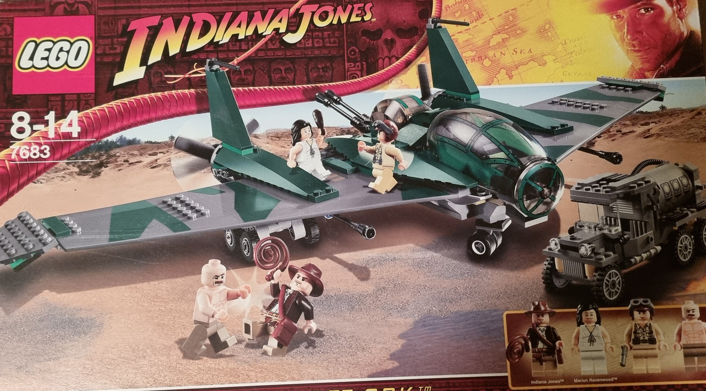 LEGO® Indiana Jones 7683 Kampf im Nurflügler gebraucht