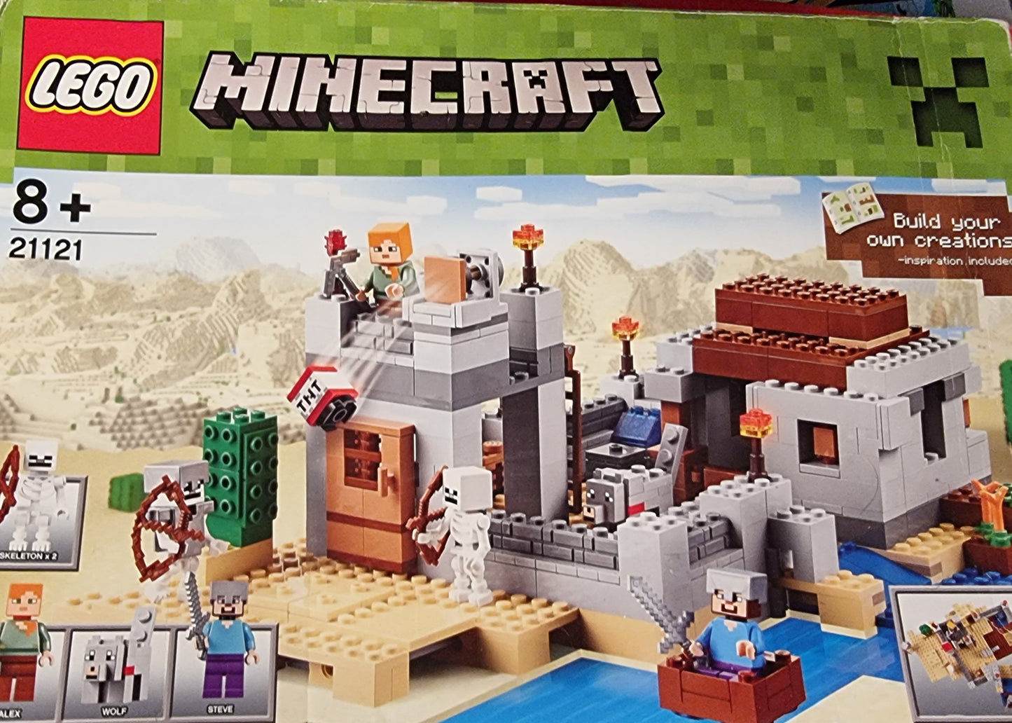 LEGO® Minecraft 21121 Der Wüstenaußenposten gebraucht