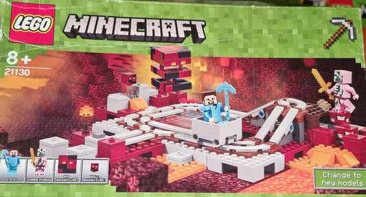 LEGO® Minecraft 21130 Die Nether-Eisenbahn gebraucht