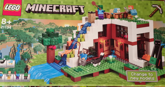 LEGO® Minecraft 21134 Unterschlupf im Wasserfall gebraucht