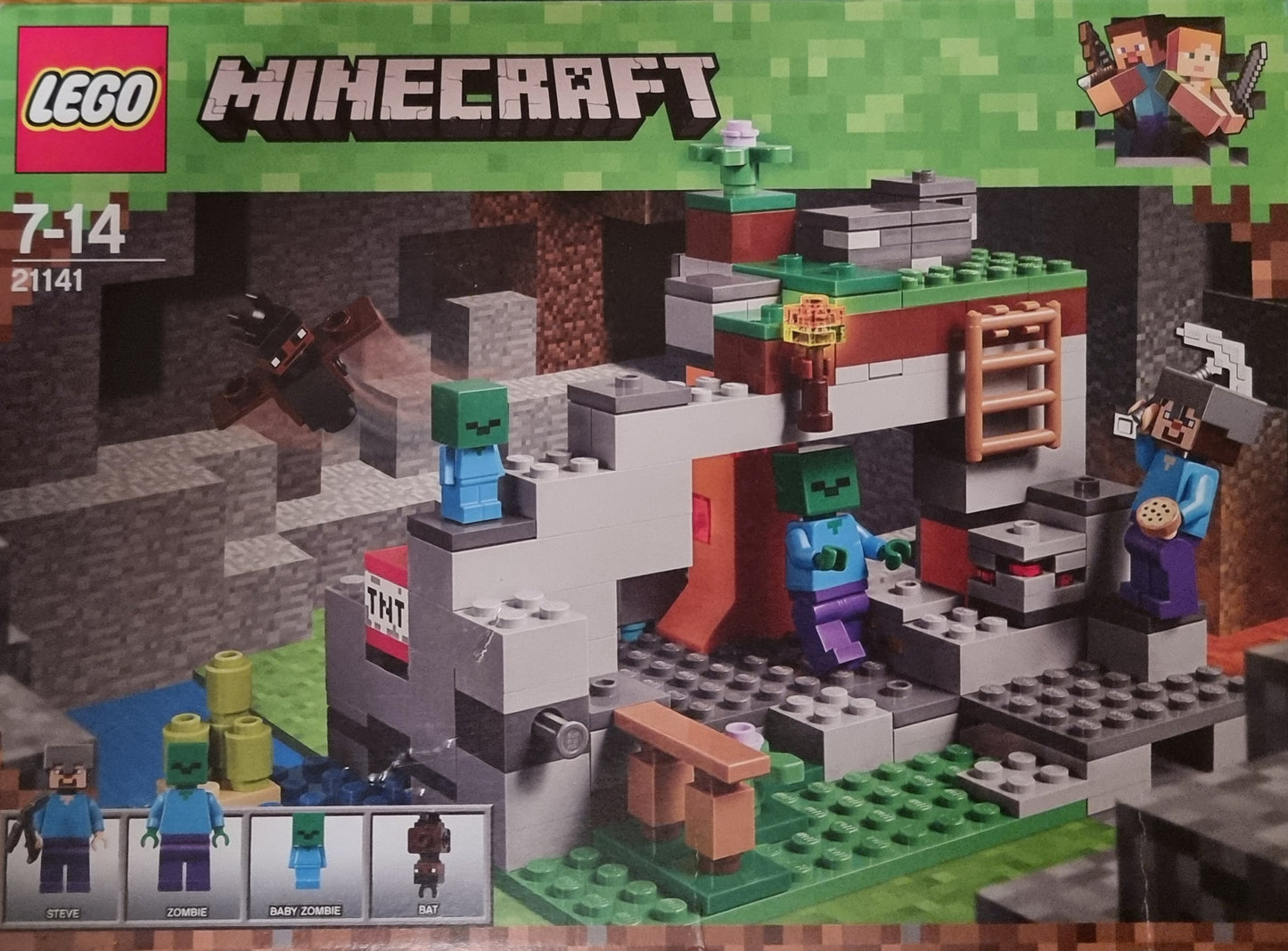 LEGO® Minecraft 21141 Zombiehöhle gebraucht