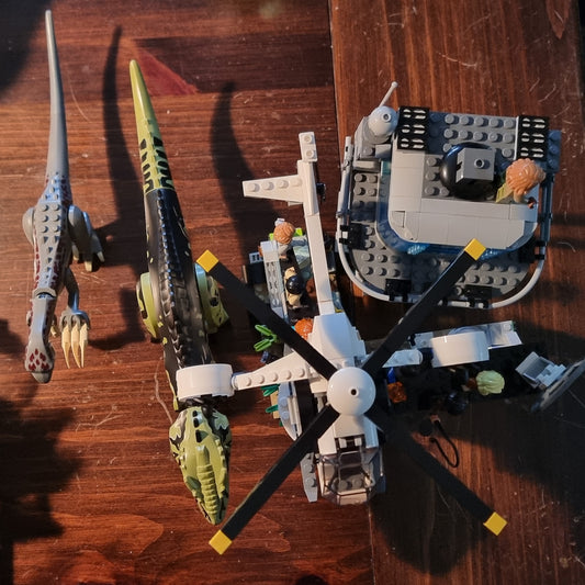 LEGO® Jurassic World 76949 Giganotosaurus & Therizinosaurus Angriff gebraucht