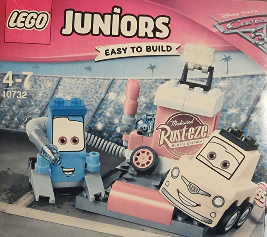 LEGO® Juniors 10732 Guido und Luigis Pit Stopp