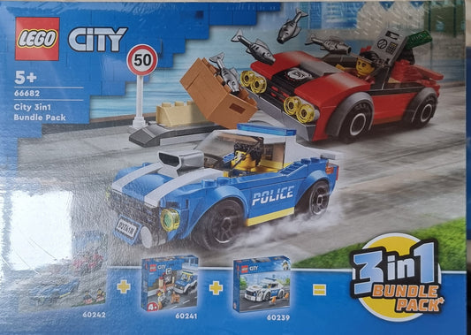 LEGO® City 66682 3-in-1 Bundle Pack - 60242, 60241, 60239