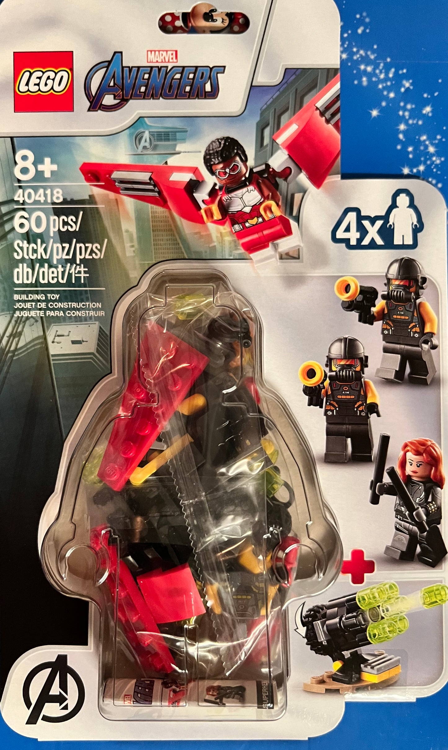 LEGO® Super Heroes 40418 Falcon™ und Black Widow machen gemeinsame Sache