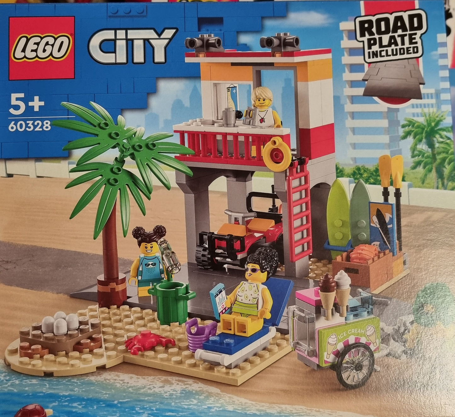 LEGO® City 60328 Rettungsschwimmer-Station