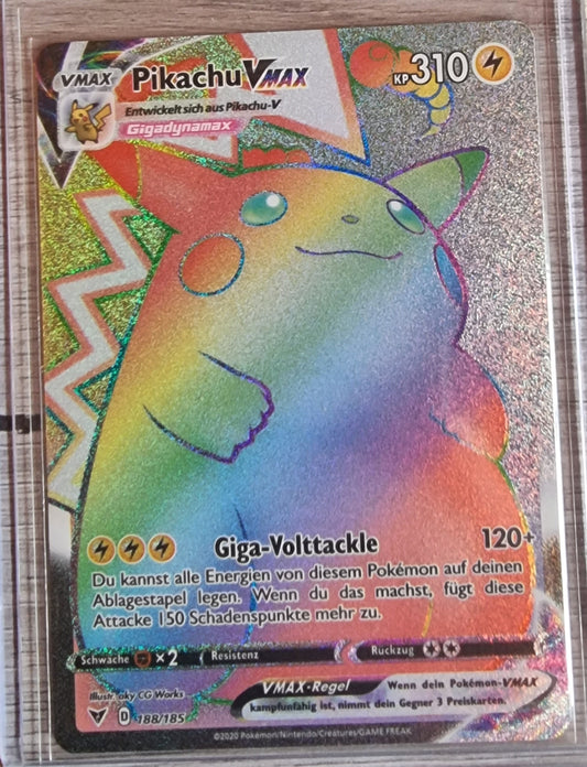 Pokemon Karte Pikachu VMAX Vivid Voltage Deutsch